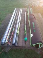 Canne au coup carpe SENSAS T-REX 34 de 9, 50m+1kit, Enlèvement, Comme neuf