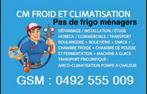 Frigo clim, Ophalen