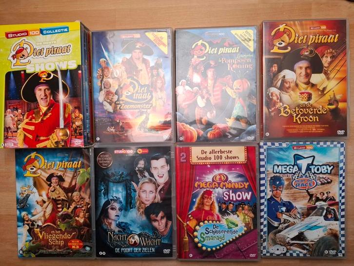 Dvd's Studio 100, Cd's en Dvd's, Dvd's | Kinderen en Jeugd, Zo goed als nieuw, Avontuur, Ophalen