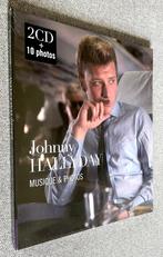 J. Hallyday // 2 CD + BOEK + 10 FOTO's // NIEUW / Sub CELLO, Ophalen of Verzenden, Nieuw in verpakking, Boxset