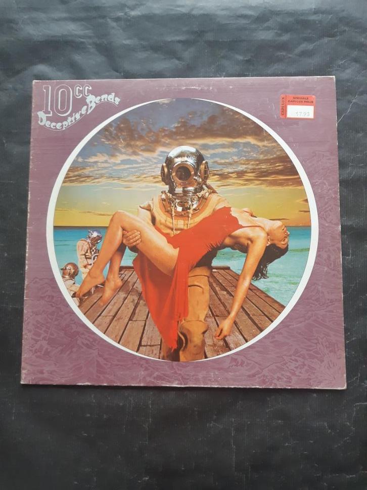 10 cc "Deceptive Bends" artrock LP (1977) IZGS, CD & DVD, Vinyles | Rock, Comme neuf, Alternatif, 12 pouces, Envoi