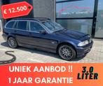 BMW 330XI E46 in topstaat !!, Auto's, Automaat, Zwart, Blauw, 170 kW