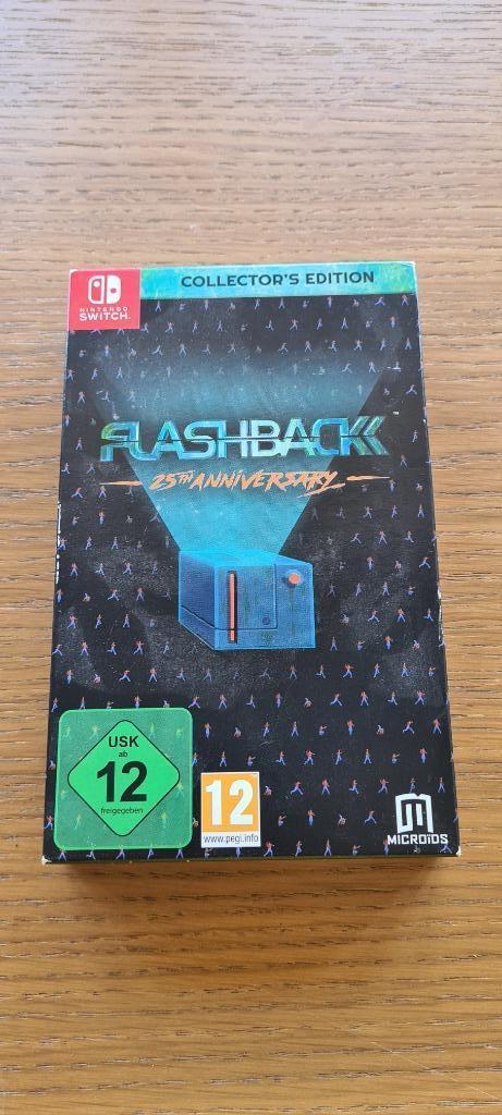 Flashback 25th Anniversary TBE, Games en Spelcomputers, Games | Nintendo Switch, Zo goed als nieuw, Ophalen of Verzenden