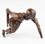 Michel JANSSENS (1955) - grande sculpture en cuivre + livre, Antiquités & Art, Enlèvement ou Envoi
