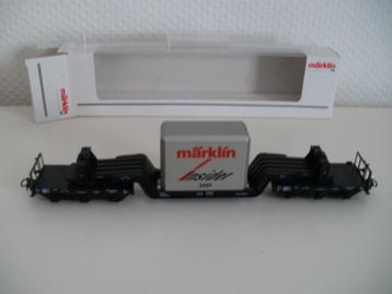 Marklin HO zware dieplader met lading no 46181+ovp,Nieuw. beschikbaar voor biedingen