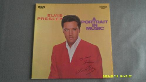 Elvis Presley – A portrait in music (LP), Cd's en Dvd's, Vinyl | Rock, Gebruikt, Ophalen of Verzenden