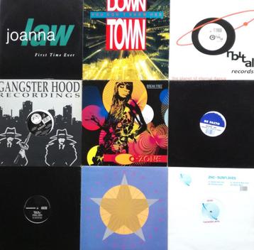 Lot van 9 Retro HOUSE Maxi 12" Vinyl Singles Begin 1990s beschikbaar voor biedingen