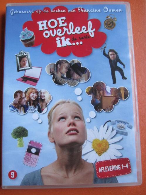 Hoe overleef ik... de serie aflevering 1-4, Cd's en Dvd's, Dvd's | Kinderen en Jeugd, Zo goed als nieuw, Tv fictie, Komedie, Vanaf 9 jaar