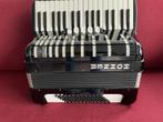 Z.g.a.n. duitse Hohner Concerto 343 Noblesse accordeon .72 B, Muziek en Instrumenten, Accordeons, 72-bas, Zo goed als nieuw, Hohner