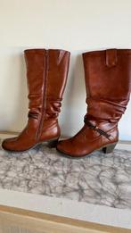 Laarzen Rieker - maat 39 - met wol, Kleding | Dames, Schoenen, Ophalen, Hoge laarzen, Bruin, Zo goed als nieuw