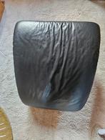 Leder donkergrijs poef, Enlèvement