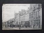 Borgerhout Groeningherplein => veldwachter geel brigadier, Verzamelen, Gelopen, Antwerpen, Ophalen of Verzenden, Voor 1920