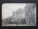 Borgerhout Groeningherplein => veldwachter geel brigadier, Verzamelen, Ophalen of Verzenden, Voor 1920, Gelopen, Antwerpen