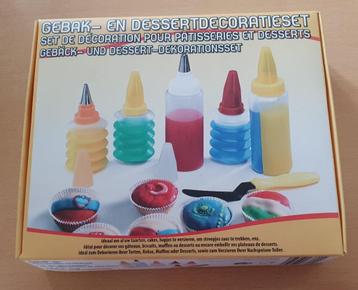 gebak- en dessert decoratie set - nieuw beschikbaar voor biedingen