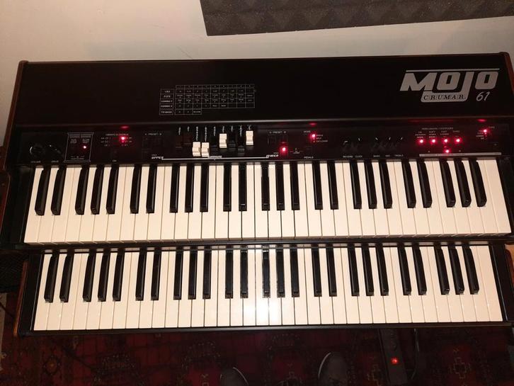 Crumar Mojo 61 draw bar organ., Muziek en Instrumenten, Keyboards, Zo goed als nieuw, Ophalen