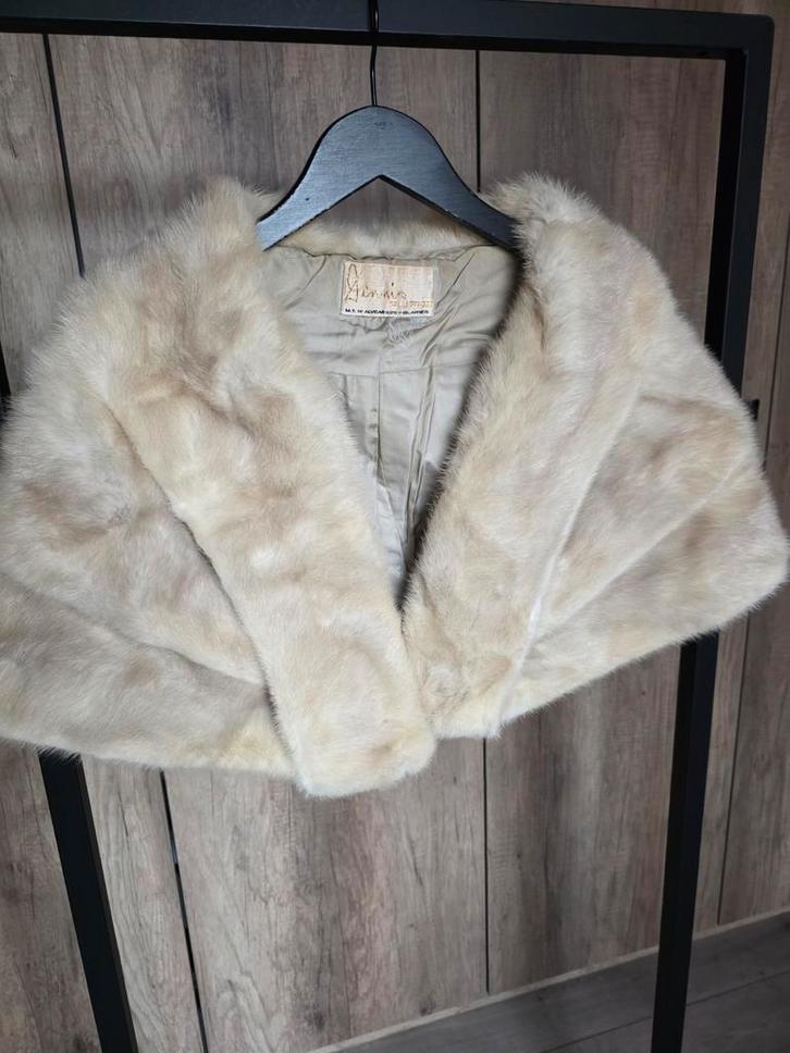 Vintage stola, Dennis Furs, crème/ivoor, Kleding | Dames, Jassen | Winter, Ophalen