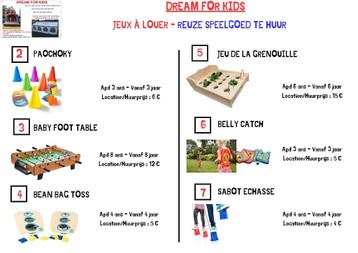 verhuur van grote en houten spellen beschikbaar voor biedingen