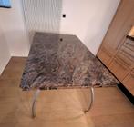 Eettafel met marmeren blad, Ophalen