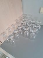 Set van 18 glazen, Verzamelen, Gebruikt, Ophalen