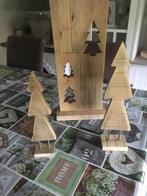 Nieuwe houten kerstdecoratie, Ophalen of Verzenden, Nieuw