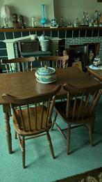 Tafel met 4 stoelen, Zakelijke goederen, Horeca | Meubilair en Inrichting, Ophalen