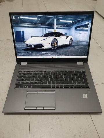 HP Zbook Fury G7  17inch  RTX 3000 64GB / 1280GB AZERTY!! beschikbaar voor biedingen
