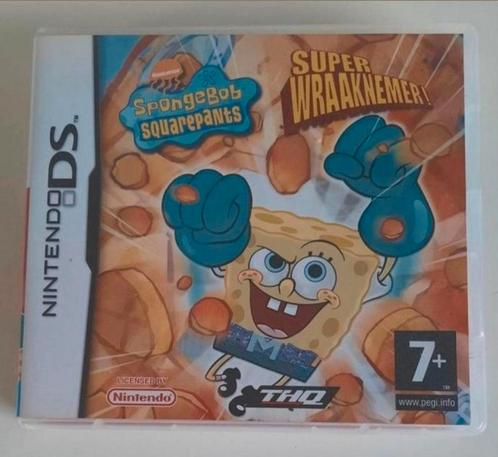 Spongebob Squarepants Super Wraaknemer! DS spel incl. boekje, Games en Spelcomputers, Games | Nintendo DS, Zo goed als nieuw, Ophalen of Verzenden