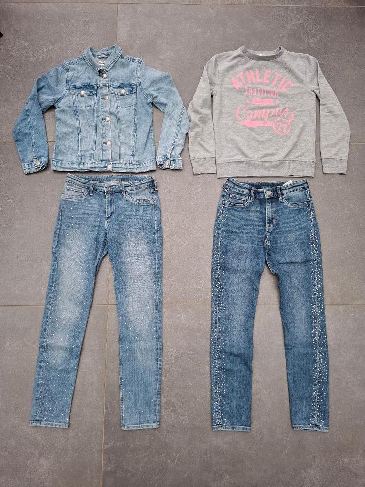 Lot de vêtements fille 11 ans, Kinderen en Baby's, Kinderkleding | Kinder-kledingpakketten, Gebruikt, Maat 146, Ophalen of Verzenden