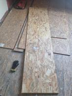 4 OSB platen (+ enkel grote restplaten) 18x2440x595, Doe-het-zelf en Bouw, Platen en Panelen, Ophalen, Nieuw, Hout, Minder dan 20 mm