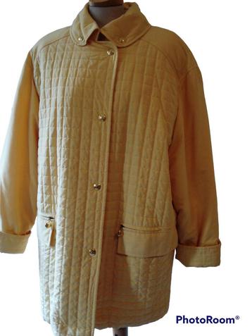 Basler zacht gele warme vest mt 44, Taille 42/44 (L), Basler, Comme neuf, Jaune