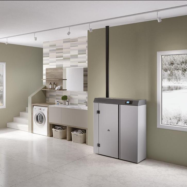 DESTOCKAGE - Chaudière pellet  Edilkamin Gora Slim, Doe-het-zelf en Bouw, Verwarming en Radiatoren, Nieuw, Cv-ketel of Combi-ketel