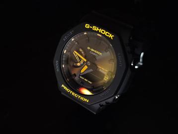 Casio G-Shock GA-B2100CY (aiguilles jaunes) 100€, Montre-bracelet, Casio, Enlèvement ou Envoi, Comme neuf