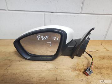 Peugeot 308 2012 - 2020 spiegel links wit 7 draden €75 beschikbaar voor biedingen