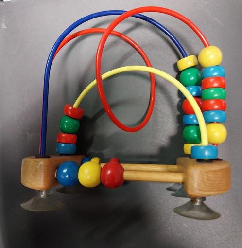 Houten kralenspiraal Smart Frames Handig om mee te nemen, Kinderen en Baby's, Speelgoed | Babyspeelgoed, Gebruikt, Overige typen