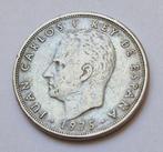 5 pesetas Juan Carlos I étoile 1975 (78) Espagne, Timbres & Monnaies, Enlèvement