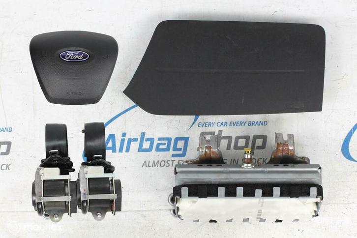 Airbag kit – Panneau noir Ford Transit (2015-….), Auto-onderdelen, Dashboard en Schakelaars, Gebruikt, Ophalen of Verzenden