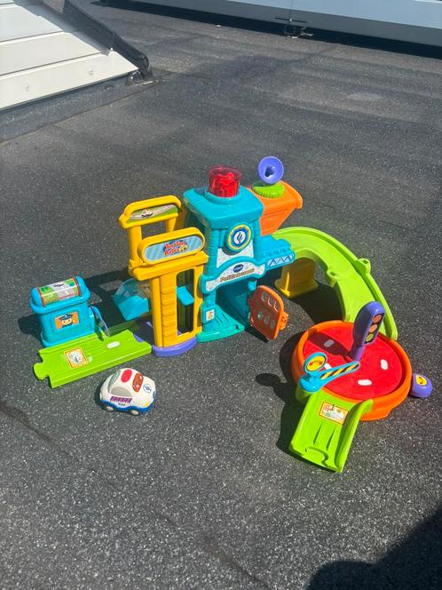 VTech Toet Toet Auto’s Politiebureau met Politieauto, Kinderen en Baby's, Speelgoed | Vtech, Zo goed als nieuw, Ophalen