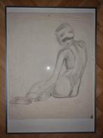 Leo Gestel, œuvre unique, dessin, Enlèvement