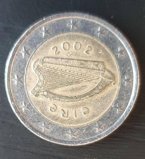 2 euro munt van Ierland 2002, Postzegels en Munten, Munten | Europa | Euromunten, Losse munt, 2 euro, Ierland, Ophalen of Verzenden