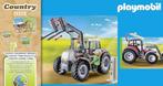 PLAYMOBIL Grote elektrische tractor GRATIS LEVERING, Kinderen en Baby's, Speelgoed | Playmobil, Verzenden, Nieuw, Complete set