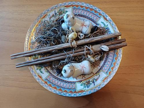 Chopsticks met houders, Huis en Inrichting, Woonaccessoires | Kunstplanten en Kunstbloemen, Nieuw, Binnen, Ophalen