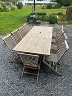 ensemble de jardin en TECK, Ophalen, Gebruikt, Rechthoekig, Teakhout