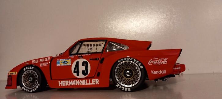 1/18 Porsche 935 k3 #43 Coca-Cola Bob Akin Le Mans 1981, Hobby en Vrije tijd, Modelauto's | 1:18, Nieuw, Auto, Overige merken