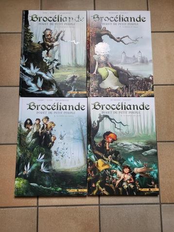 Brocéliande : La foret du petit peuple : Tomes 1 à 4 . beschikbaar voor biedingen
