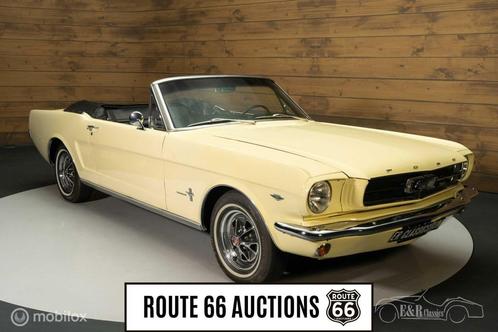 Ford Mustang 1965 | Route 66 auctions, Autos, Oldtimers & Ancêtres, Entreprise, Achat, Toit ouvrant, Ford, Essence, Cabriolet