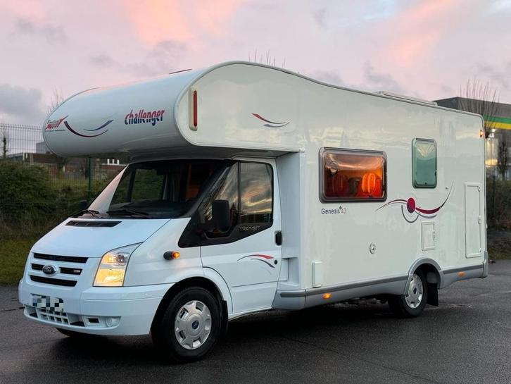 Ford challenger 2.2tdci 140cv 99000km model 2009 état neuf, Caravans en Kamperen, Mobilhomes, Particulier, tot en met 6, Challenger