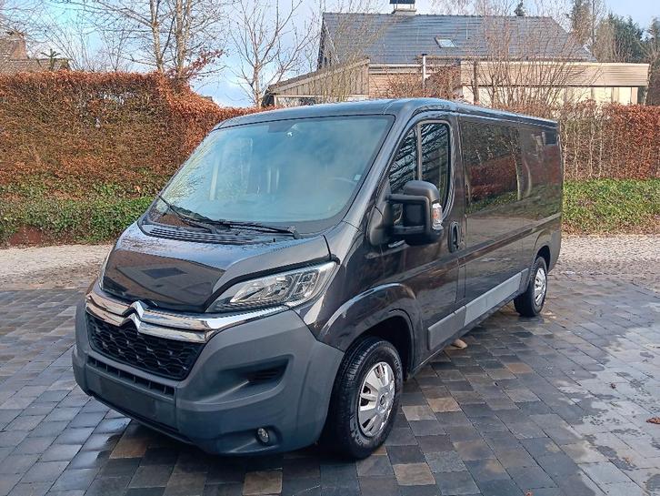 Citroën Jumper 3.0 HDI double cabine – 6 place- 156 900 km, Autos, Camionnettes & Utilitaires, Particulier, Citroën, Diesel, 4 portes