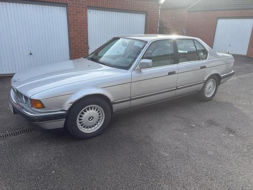 Bmw e32 730i v8, Auto's, BMW, Particulier, 7 Reeks, Benzine, Berline, 4 deurs, Automaat, Zilver of Grijs, Grijs, Leder, Achterwielaandrijving