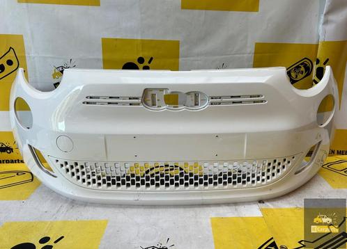 Voorbumper Fiat 500 500E ELEKTRISCH Icon 735714055 2020+, Auto-onderdelen, Carrosserie, Bumper, Fiat, Voor, Gebruikt