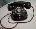 Oude Belgische bakelieten telefoon, Antiek en Kunst, Verzenden